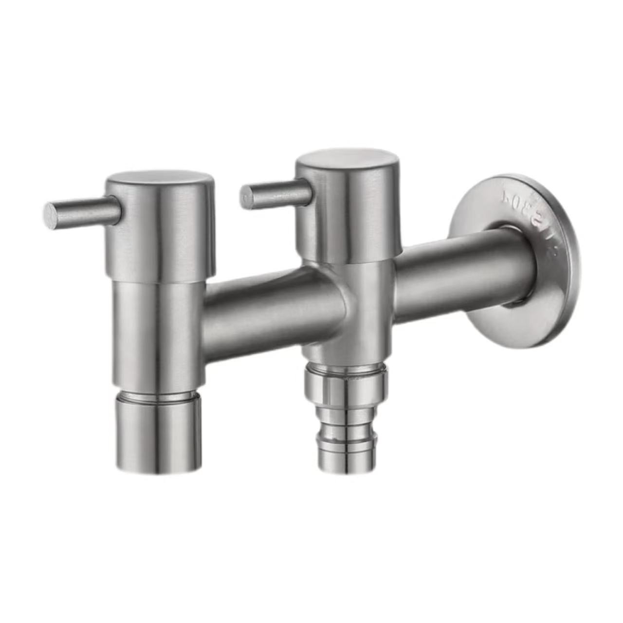 Ikki dvigatelli Intelligent Control Dual-outlet kran
