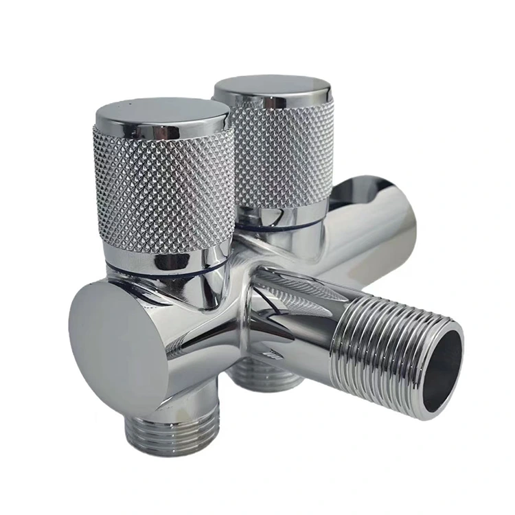 Devorga o'rnatilgan ikki burchakli valf